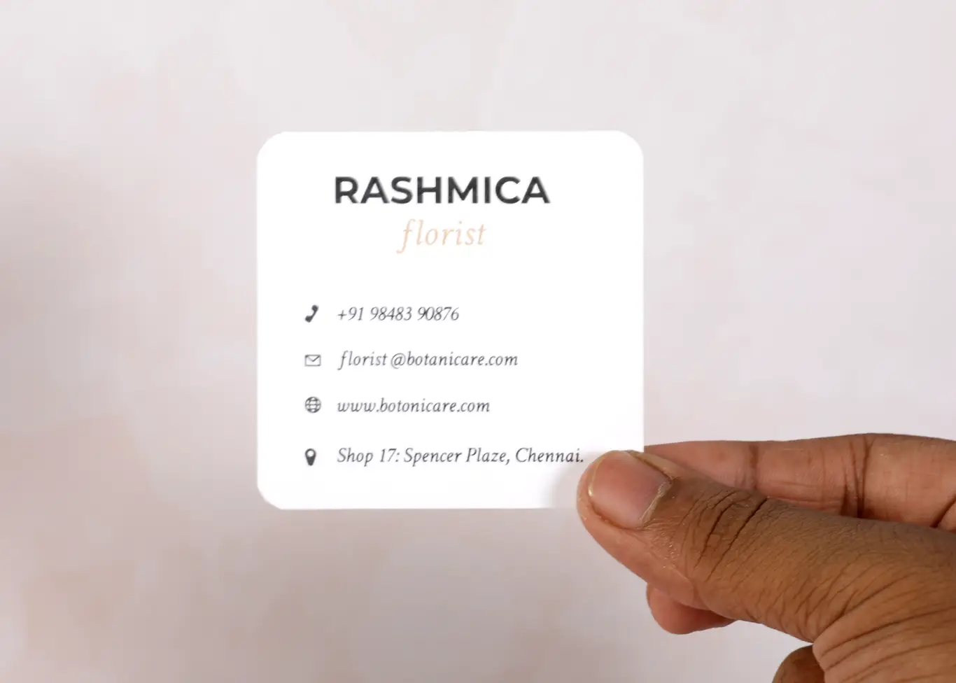 Custom id card size